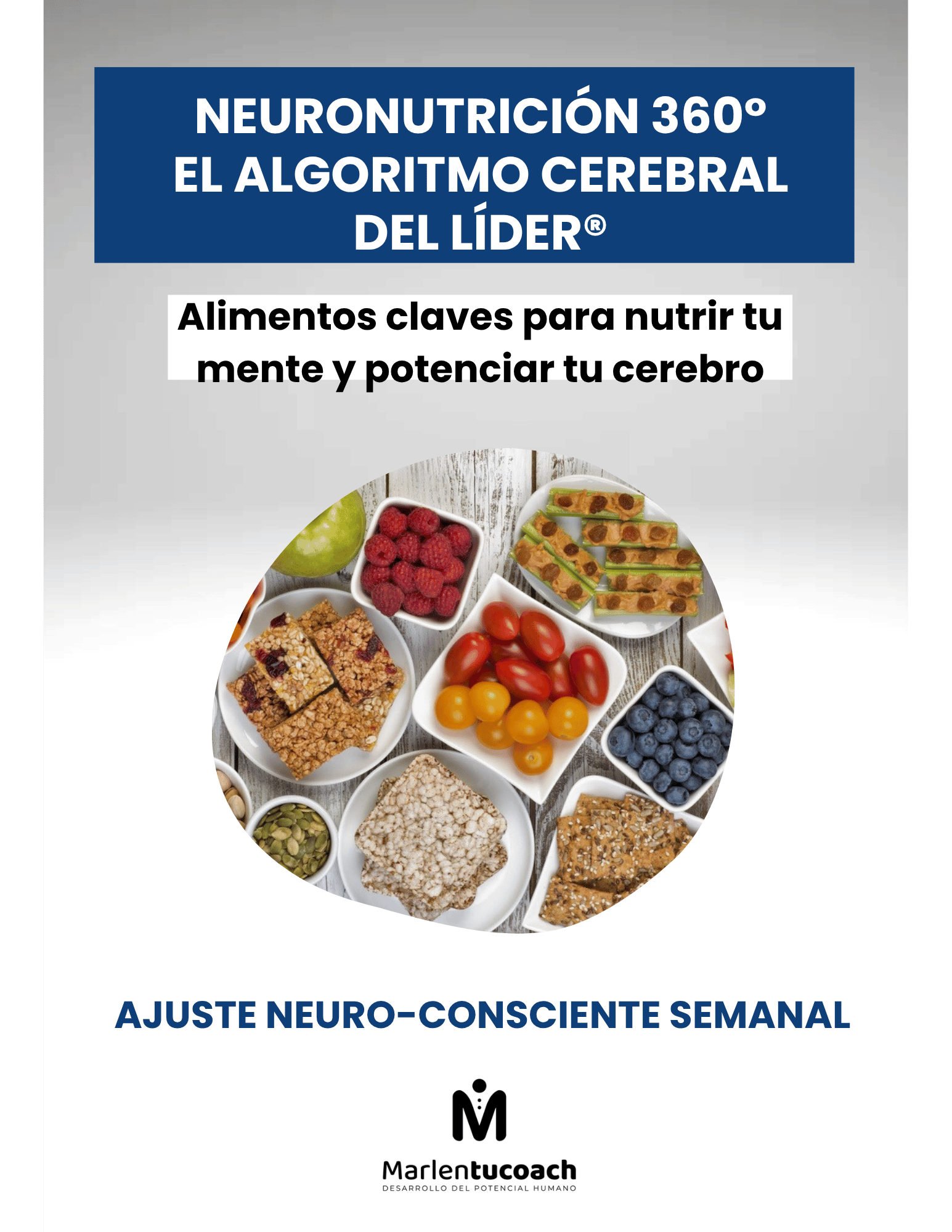 Mapa de alimentos por función cerebral